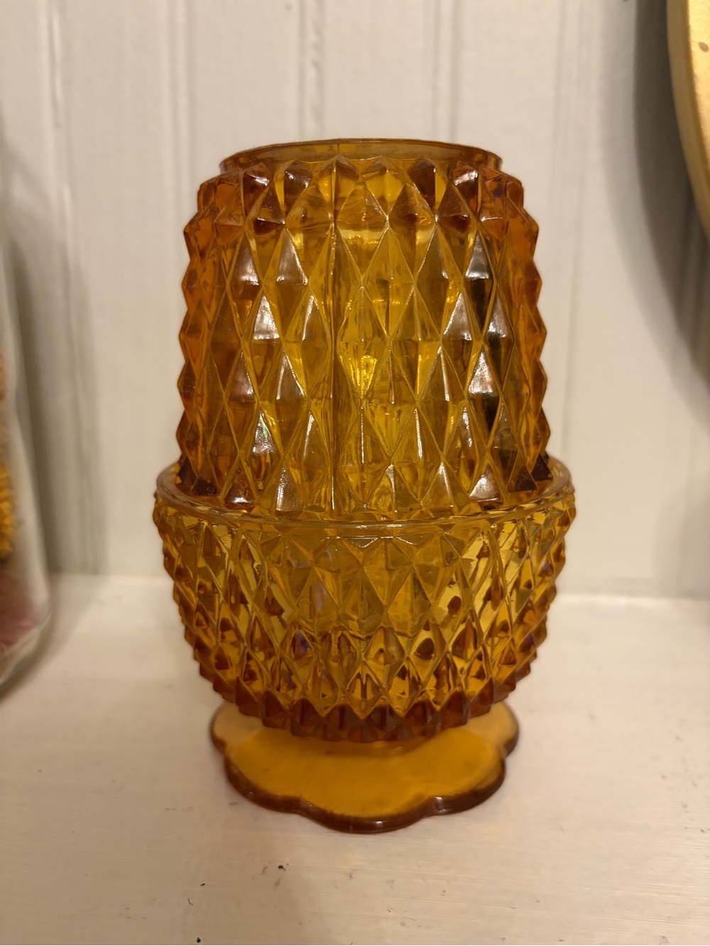 Amber fairy lamp